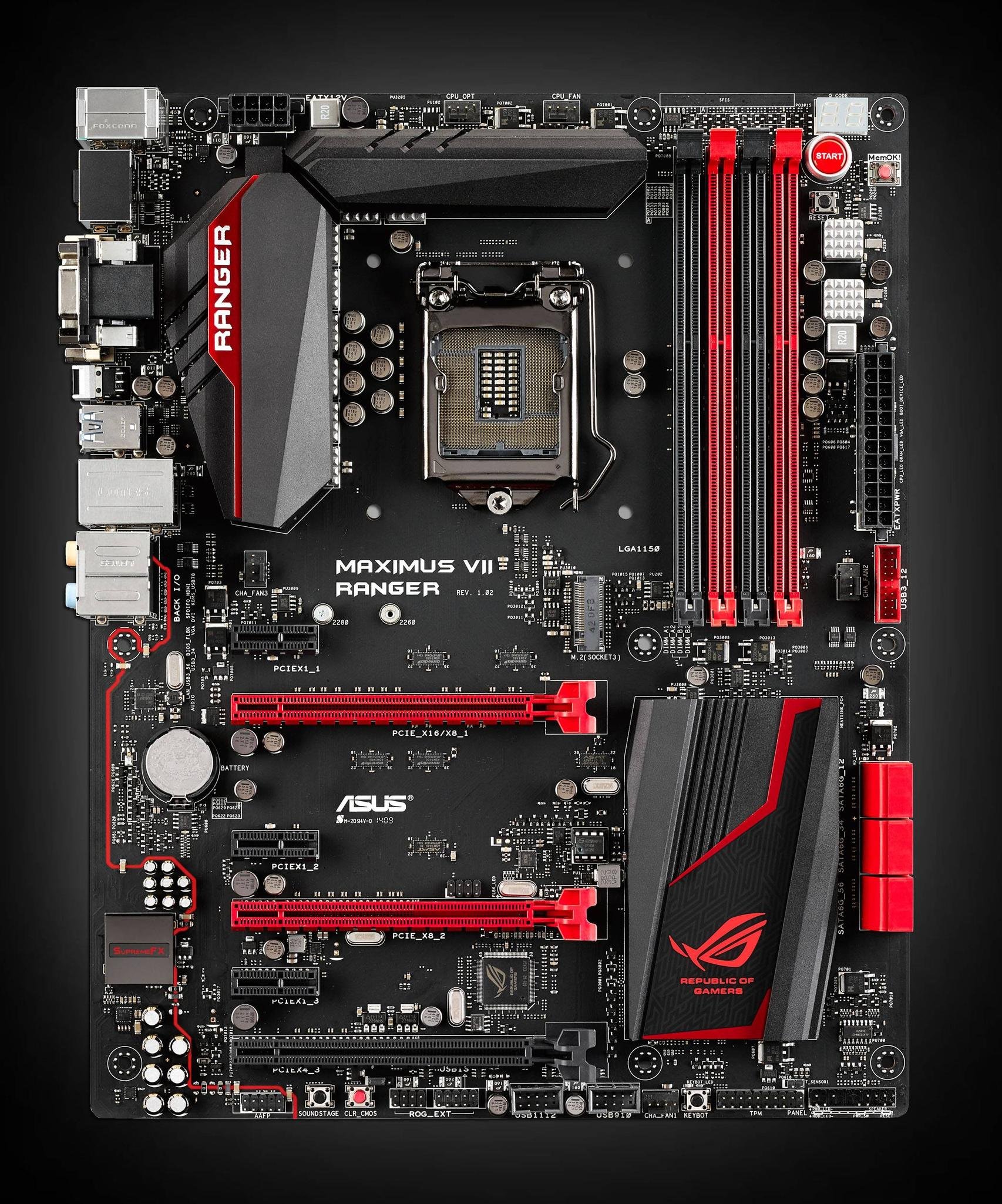 Asus Maximus Ranger vii Z97 board