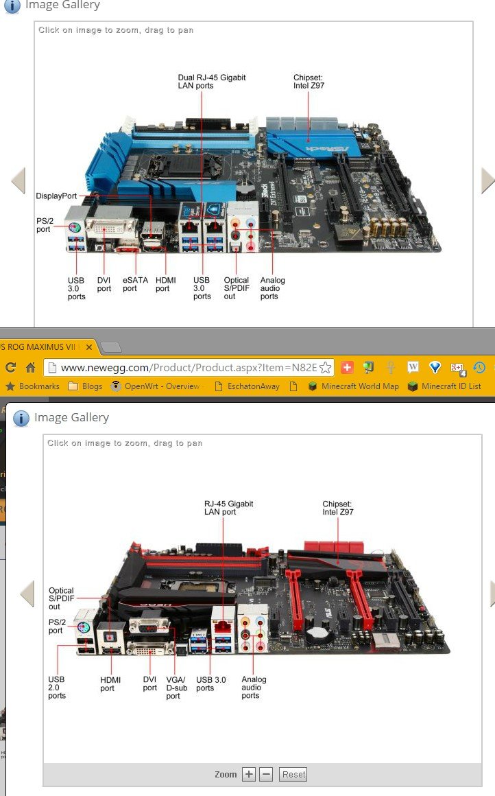 Comparison of the Extreme6 vs. the Maximus Ranger